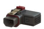 12 Pin Hybrid Power Connector, RS485 High Mating Cycle Receptacle Plug for