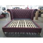 Rolled Headboard Luxury Modern King Size Bedroom Sets 1.7x2.2mm Bed Lit Cama