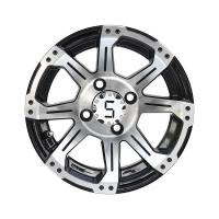 Buy cheap Golf Cart 12 Inch 14 Inch Alloy Wheels Machined Glossy Black Matte Black product