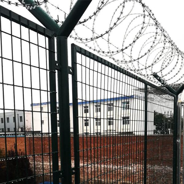 Buy cheap Hot Dipped Galvanized Concertina Wire Fence Anti Climb Airport Security Fencing from wholesalers