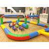 Buy cheap Funny Inflatable Sports Games Bicycle Racing Theme Customized Size For Children from wholesalers