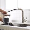 Buy cheap New Design 360 Degree Rotatable Flexible Ceramic Cartridge Durable Kitchen Faucet for kitchen cabinets from wholesalers