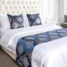 Buy cheap Polyester Jacquard Hotel King Size Bed Runner With Cushion Covers from wholesalers