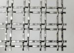 Crimped Architectural Woven Wire Mesh SS 3.3mm For Cabinetry
