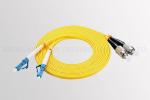 LC / UPC - FC / UPC Fiber Optic Patch Cord Duplex For FTTH Network