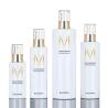 Buy cheap White plastic cosmetic hair mist alchohol packaging container continuous room hotel 500ml gold top 250ml spray bottle from wholesalers
