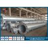 Buy cheap 15M Hot Dip Galvanized Steel Transmission Pole Q345 Two Segments Overlap Type from wholesalers