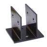 Buy cheap Customized Logo Stainless Steel Aluminium L Support Wall Mount U Bracket for Washroom from wholesalers