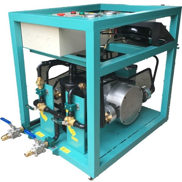 Low Pressure R123 Refrigerant Recovery Unit 2HP Full Oil Less Charging Recharge