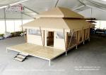 Outdoor Waterproof Luxury Pattaya Glamping Hotel Tents Manufacturers for Resorts