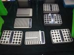 Environmental Metal Test Tube Holder Long Working Life Multiple Use