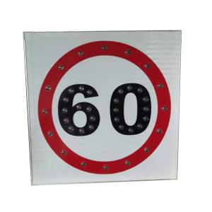 Wholesale Aluminium Steady Light IP65 5W Waterproof 60 Mph Road Sign White from china suppliers
