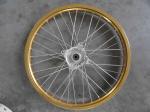 SUZUKI GXT200 MOTOCROSS Red Black Blue Yellow FRONT WHEEL ASSY (DISC BRAKE)