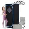 Buy cheap Black One Person Sauna Tent , Portable Steam Sauna Room With Infrared Panels from wholesalers