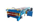 Glazed Tile Roof Panel Iron Fiber 20m/Min Sheet Roll Forming Machine