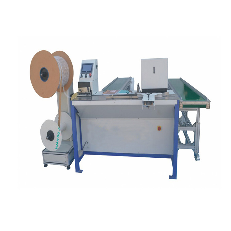 Max Binding Length 420mm nylon-coated Twin-Loop Wire Binding Machinery