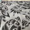Buy cheap Dyed Polycotton Fabric 90% Polyester 10% Cotton 100gsm Black Flower Pattern from wholesalers