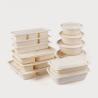 Buy cheap Microwave Safe Compostable Takeaway Food Container Disposable Corn Starch Plastic Bento Lunch Box from wholesalers