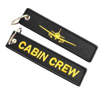 Buy cheap Customize Personal Logo Fabric Key Tag with Own Design Woven Embroidery product