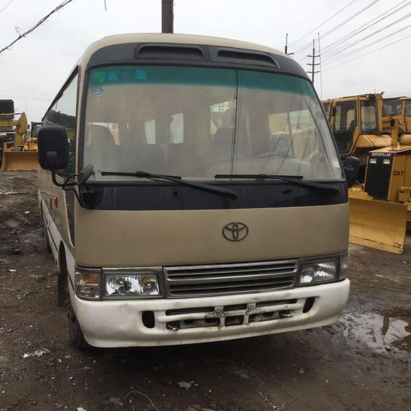 Buy cheap 25 Passenger Used Mini Bus Dealers Toyota Coaster City Shuttle from wholesalers
