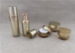 Refillable Airless Cosmetic Bottles Screw Down Lock Type Acrylic Material
