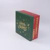 Buy cheap Personalized Luxury Red Retail Cardboard Gift Box With Lid And Base For Small Business from wholesalers