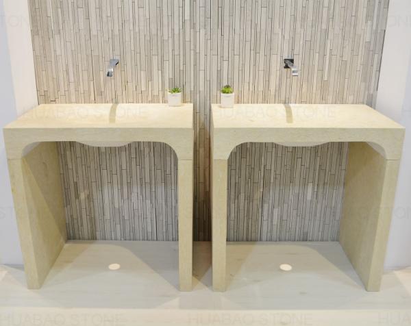 Buy cheap Luxury Custom Stone Sink Basin American Style Full Overlay Construction from wholesalers