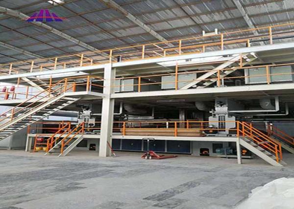 Buy cheap Spunbond Melt Blown Composite Non Woven Fabric Production Line 110gsm from wholesalers