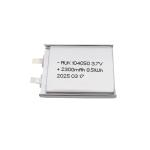 Buy cheap AUK 104050 3.7V 2300mAh Ultra-Low Temperature -40℃ lipo Battery For Heated Clothing And Low-Temperature Environment Products from wholesalers