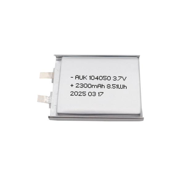 Buy cheap AUK 104050 3.7V 2300mAh Ultra-Low Temperature -40℃ lipo Battery For Heated Clothing And Low-Temperature Environment Products from wholesalers