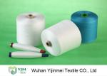 Dyed Colored Ring Spun 100 Percent Polyester Yarn High Strength For Sewing