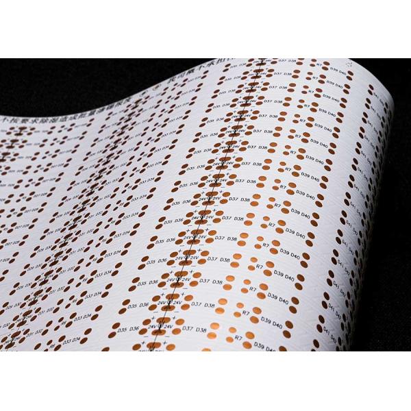 12V Double Sided Custom LED FPC Flexible Circuit Boards For Automotive Instruments