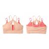 Buy cheap Oem Factory Manufacturer Custom Logo Women's Sexy Yoga Tops Double Shoulder Strap Sports Bra from wholesalers