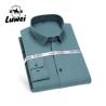Buy cheap Men Long Sleeve Business Shirts Single Button Casual Plaid Striped Shirt from wholesalers
