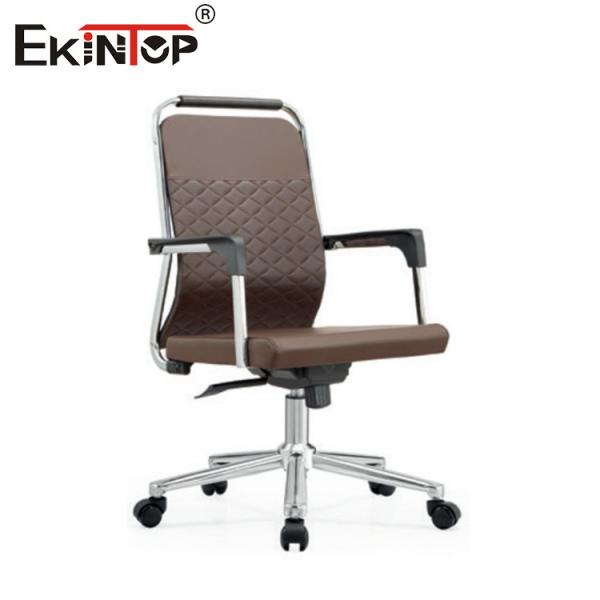 Buy cheap Mid Back Synthetic Leather Office Chair With Armrests Customizable from wholesalers