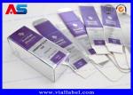 Medicine Carton Hcg Carton 10 × 2 ml Vials Box With Plastic Tray Paper Insert