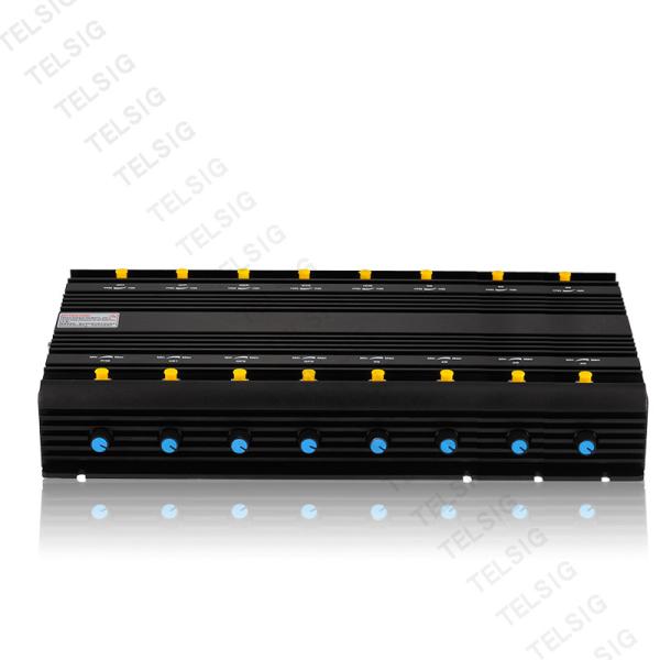 Buy cheap Customized Portable WIFI Signal Jammer For 2G / 3G / 4G / 5G Black Color from wholesalers
