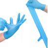 Buy cheap Hospital Disposable Exam Gloves Color Blue Nitrile Gloves Three Sizes from wholesalers