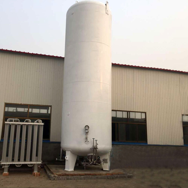High Pressure Industrial Cryogenic Storage Tank Vertical Horizontal