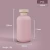 Buy cheap Blue Cosmetic Liquid Serum Lotion Package Soft Touch Empty Shampoo Conditioner Bottle from wholesalers