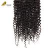 Buy cheap Brazilian 4x4 Human Hair Lace Closure Swiss Kinky Curly Closure from wholesalers