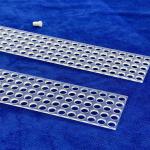 Factory Custom Corrosion Resistant Transparent Perforated Quartz Sheet