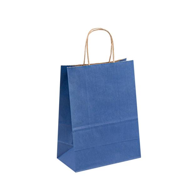 Buy cheap Grocery Shopping Handle Paper Bags With Foil Stamping Embossing Finishing from wholesalers