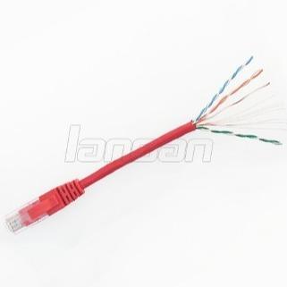 Buy cheap HDPE UTP Cat5e Patch Cord PVC 24AWG 4 Pair Nylon Rip ANATEL from wholesalers