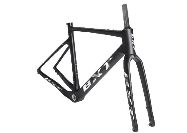 Buy cheap 700C Carbon Gravel Bike Frame Road MTB Bicycle Mountain Bike Frameset from wholesalers