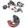 Buy cheap 70Kgs 4 Wheel Drive Power Wheelchair 8km/H Dual 24V 320W Motors from wholesalers