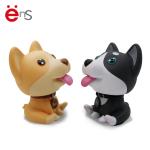 ODM OEM Bobble Head Dog , Dolls For Car Dashboard Non phthalate pvc Material