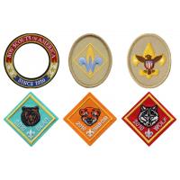Buy cheap Stick On Shrink Proof 3D Boy Scout Rank Patches For BSA Uniform product