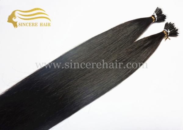 Hot 20" New Fashion Hair Extensions, 20" Jet Black #1 Straight Pre Bonded Micro