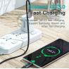 Buy cheap QC3.0 Usb C To C Cable Led Fast Charger Type C Cable 5a 100w from wholesalers
